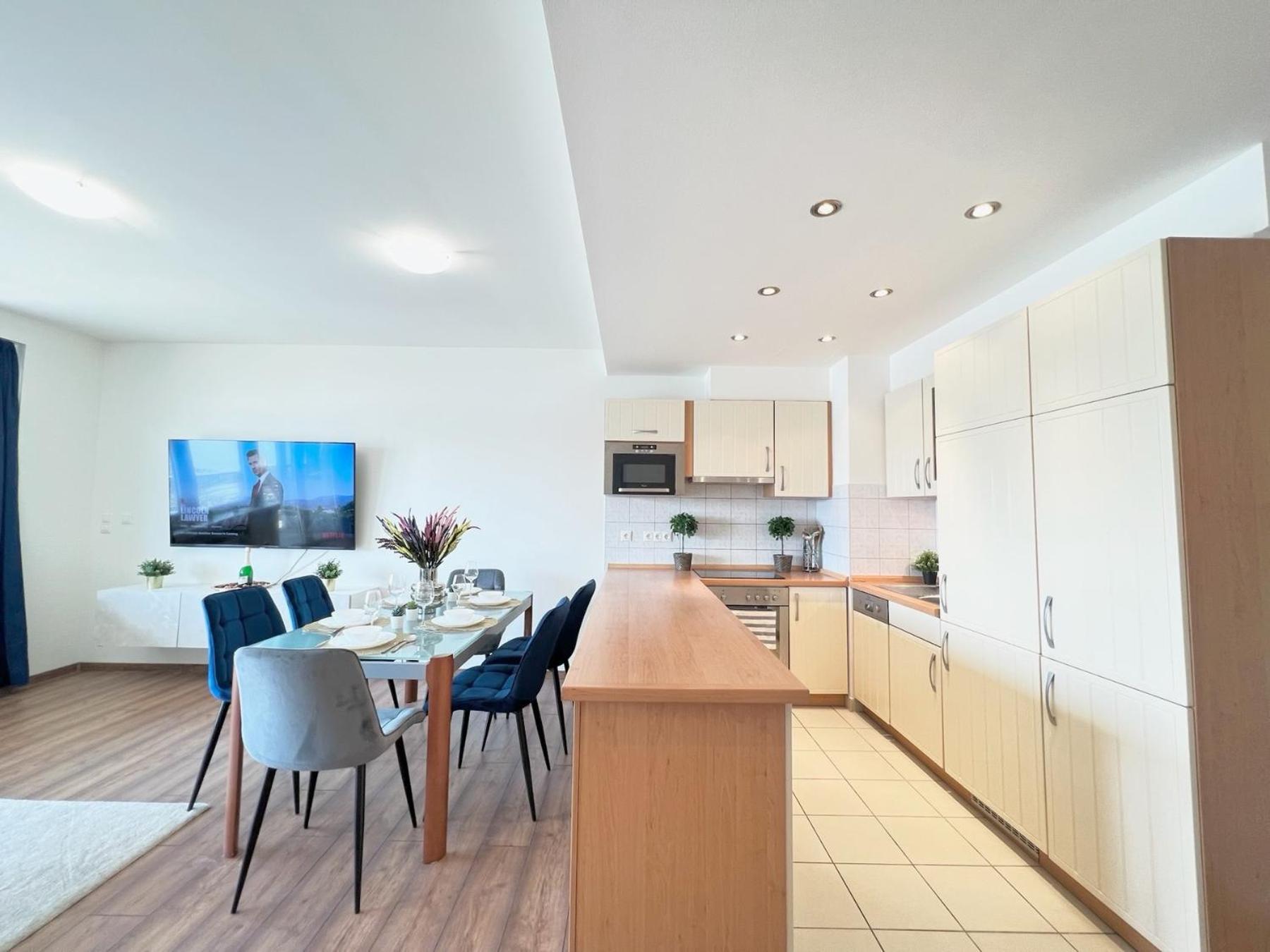 Luxury With A Beautiful View Of The Danube, Free - Wellness And Car Parking In The Center Of The *