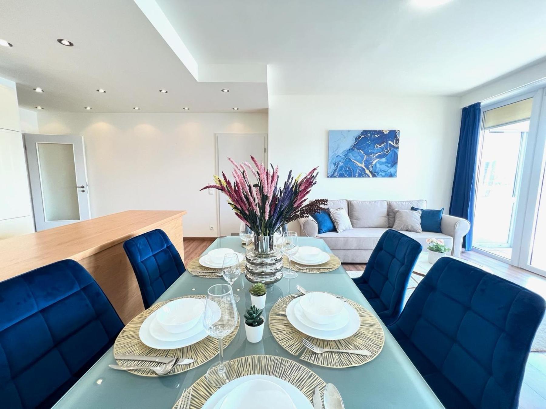 Luxury With A Beautiful View Of The Danube, Free - Wellness And Car Parking In The Center Of The